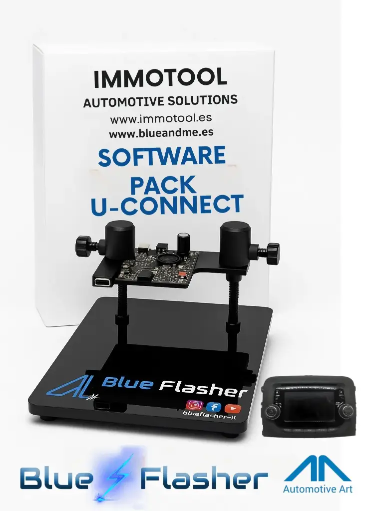 Blue Flasher Activación Software U-Connect